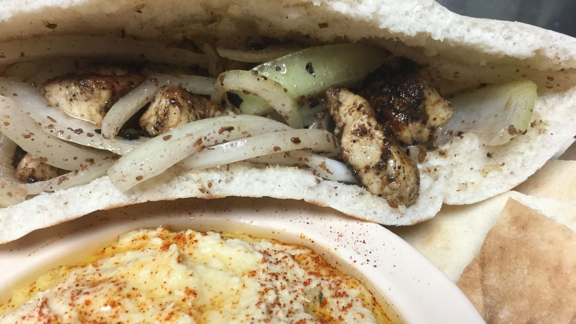 Mediterranean Chicken Pita